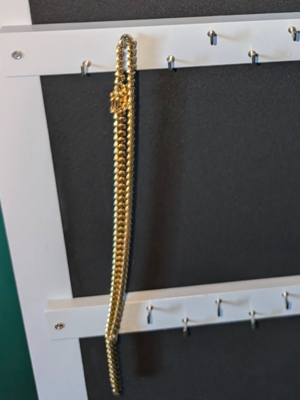 14k Gold Miami Cuban Link Chain Necklace 24" Heavy Box Clasp Real NWT - Picture 2 of 2